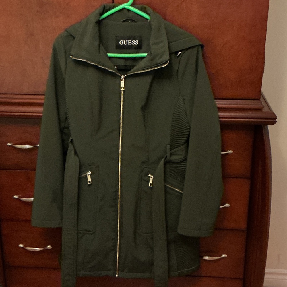 Guess Women's Olive Utility Jacket
